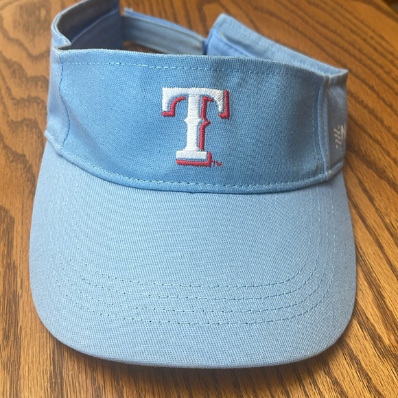 Texas Rangers visor. Used but good condition. - Picture 6 of 14